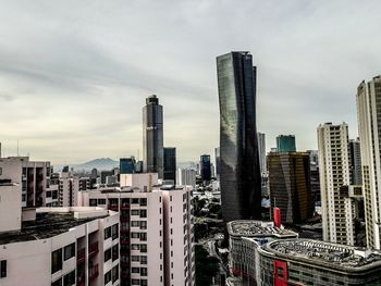 Skyscrapers in city