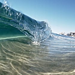 Close-up of splashing water