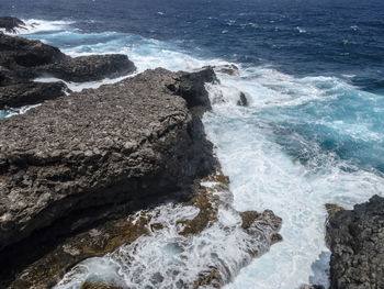 Scenic view of sea