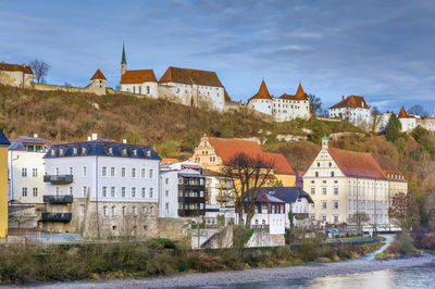 Buildings in city