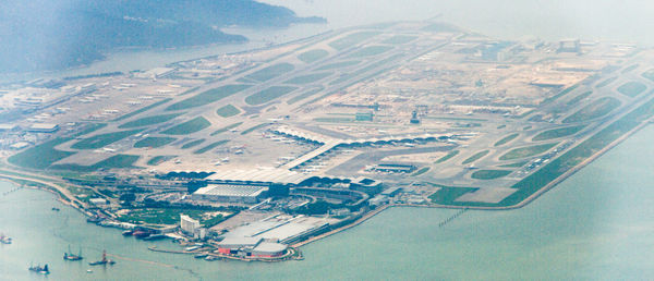 Aerial view of cityscape