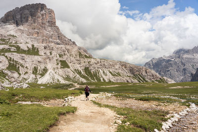 Val fiscalina, down from tre cime di lavaredo