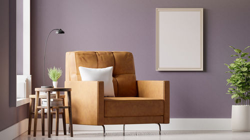 Table and chairs at home