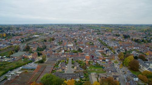 Aerial view of cityscape