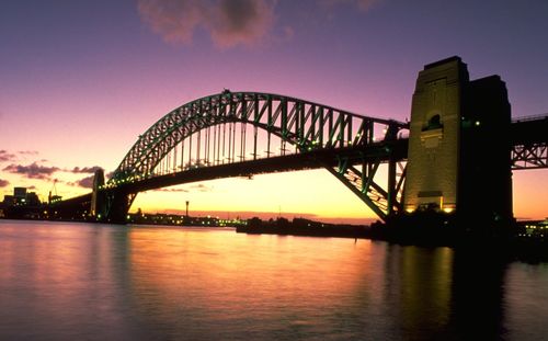 Bridge over river