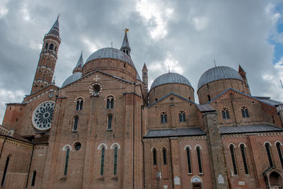 Low angle view of cathedral against sky