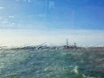 View of sea against sky