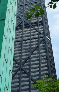 Low angle view of modern building