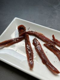 Close-up of food in plate
