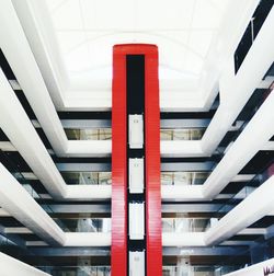 Staircase in modern building