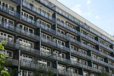 Low angle view of building against sky