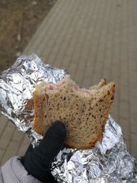 Close-up of bread