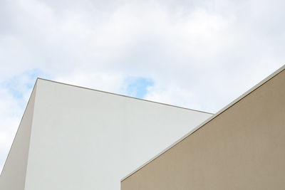 Low angle view of building against sky