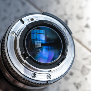 Detail of photographic lens