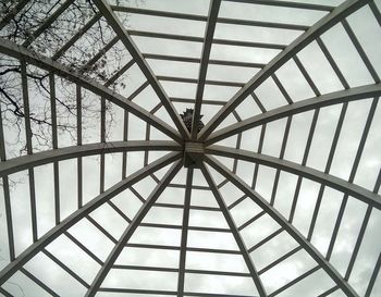 Low angle view of ceiling