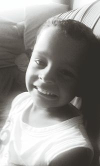 Portrait of young woman