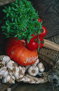 Close-up of red chili peppers