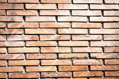 Full frame shot of brick wall