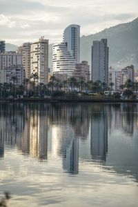 Skyline reflection 