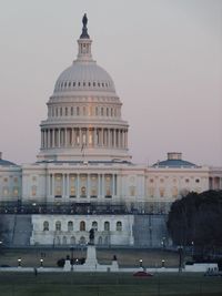 View of historic building against sky