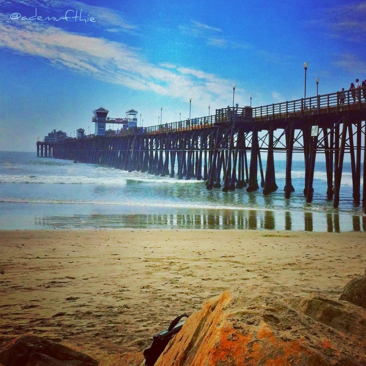 water, built structure, sea, architecture, sky, pier, connection, bridge - man made structure, beach, sunset, shore, wave, nature, cloud - sky, scenics, bridge, outdoors, engineering, dusk, beauty in nature