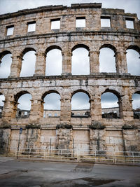 View of historical building against sky