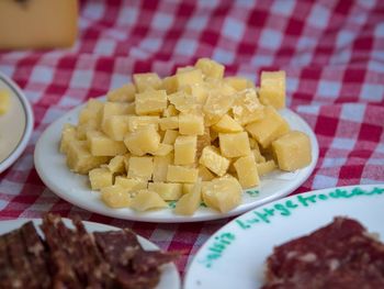 Close-up of food in plate