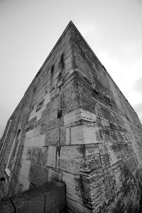 Low angle view of historical building against sky