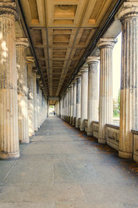 Corridor in historic building