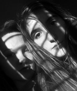 Close-up of young woman