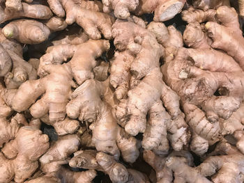 Full frame shot of roasted for sale in market