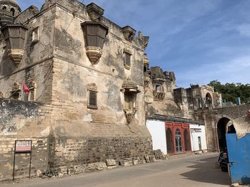 View of old building in city