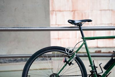 Bicycle on street
