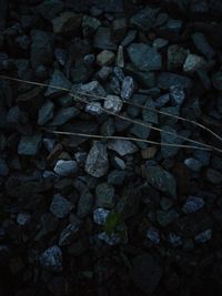 Full frame shot of stones
