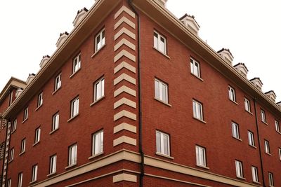 Low angle view of residential building