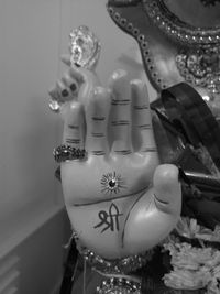 Close-up of christmas decoration