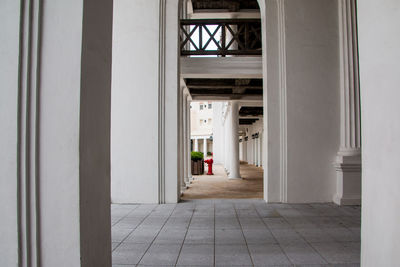 Corridor of building