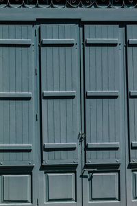 Full frame shot of wooden door