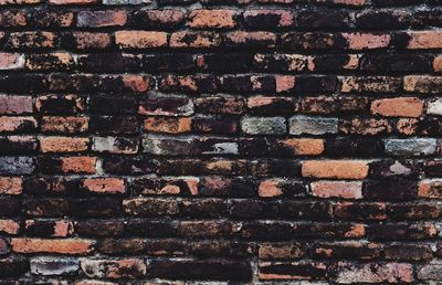 Full frame shot of brick wall