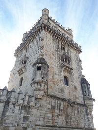 Low angle view of historical building against sky