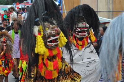 Group of people in traditional clothing