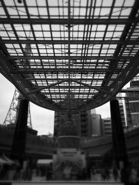 Low angle view of building against sky