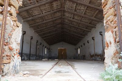 Interior of old building