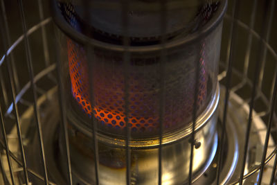 Close-up of stove