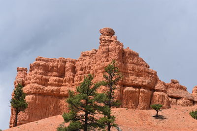 View of rock formation