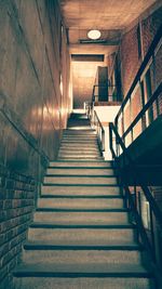 Staircase in corridor