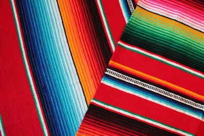 Full frame shot of multi colored pencils in market