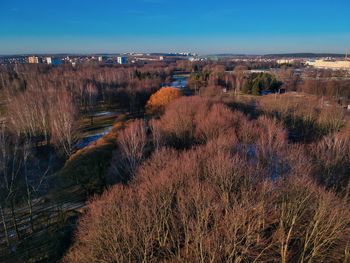 Panoramic view of landscape against sky