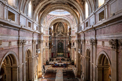 Interior of historic building