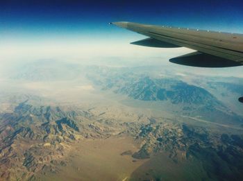 Aerial view of landscape